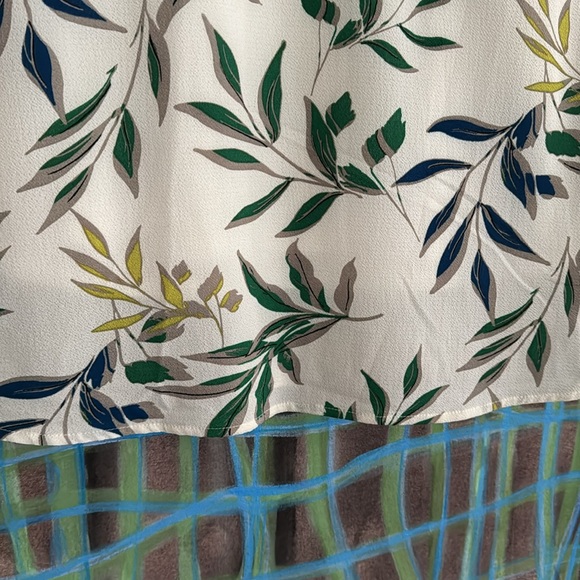 Monteau Los Angeles floral a-line tie strap pocket dress size small - Picture 4 of 10